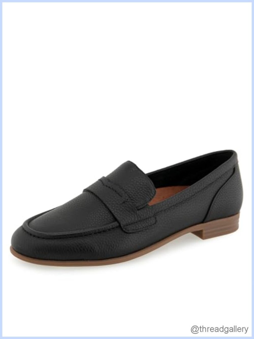 Aerosoles Winona Leather Loafers Slip-On Comfort Shoes for Business Casual
